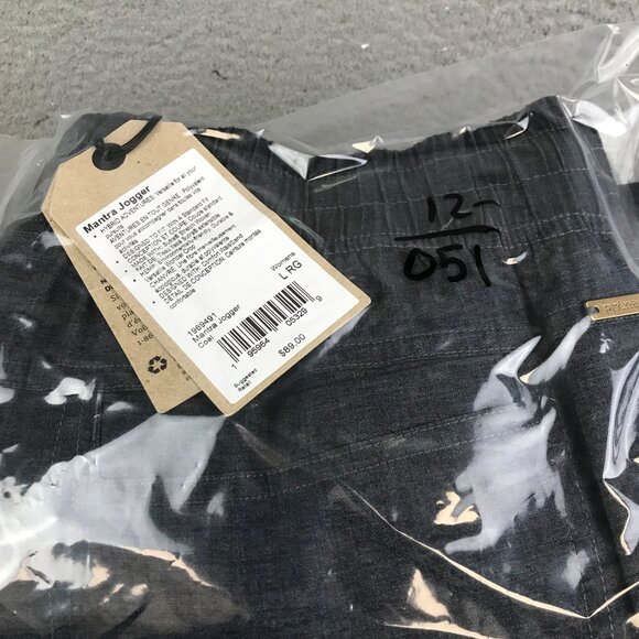 New Mantra Jogger By Prana In Coal women's size L - Picture 13 of 13